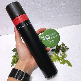 COMBO Gôm xịt tóc Luxurious  Sáp vuốt tóc Kanfa