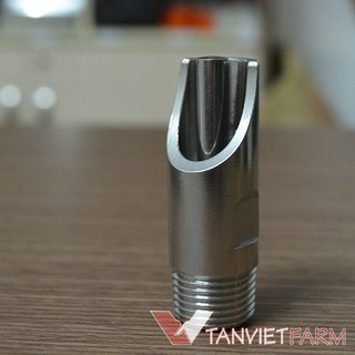 BỘ 5 NÚM UỐNG NƯỚC CHO HEO. NÚM UỐNG NƯỚC CHO LỢN PHI 21 INOX DÀY