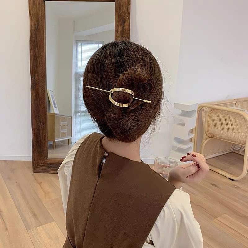 Trâm cài kim loại sang chảnh