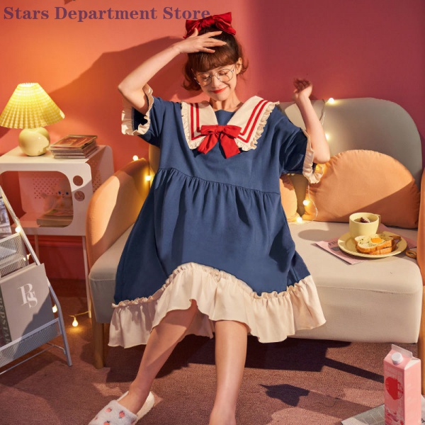 Bộ Đồ Ngủ Ngắn Tay Form Rộng Cho Nữ 2021 | BigBuy360 - bigbuy360.vn