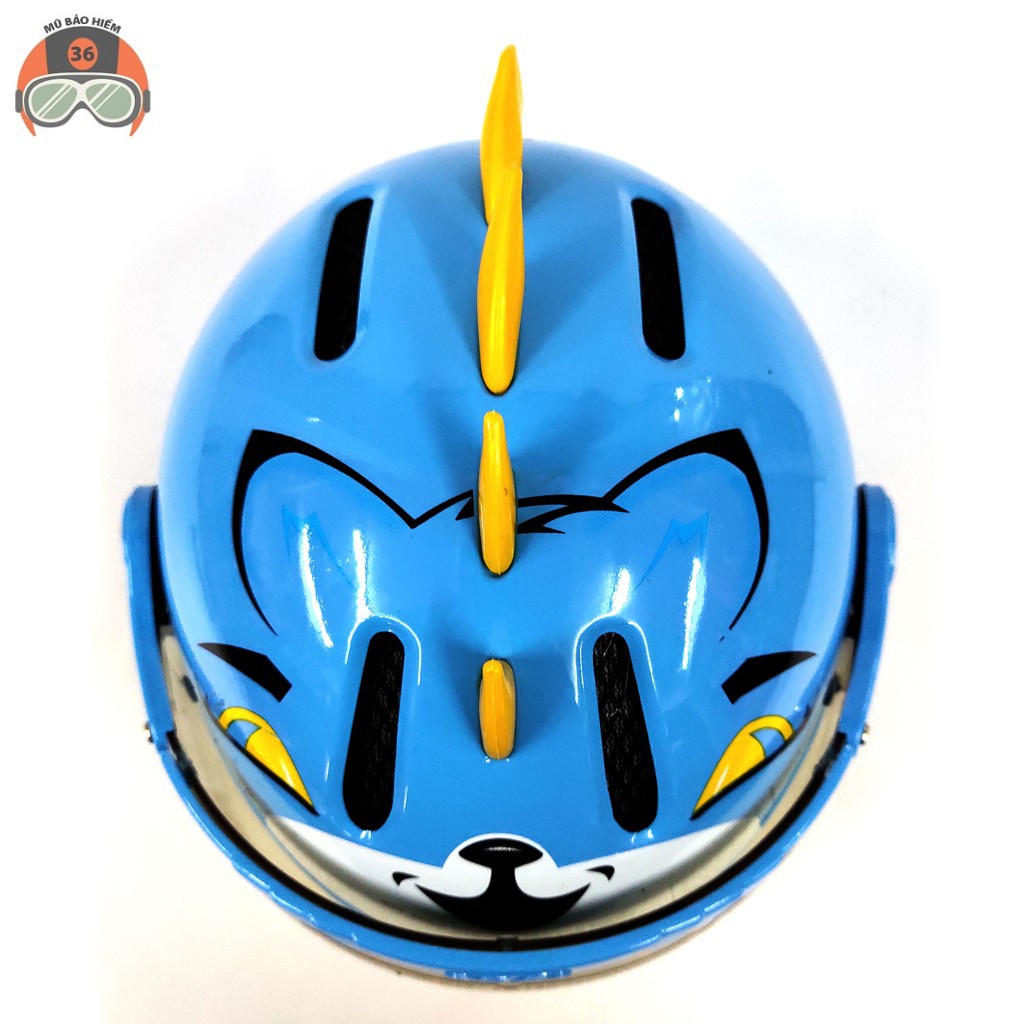 Mũ bảo hiểm trẻ em có kính VIA HELMETS VIA12K