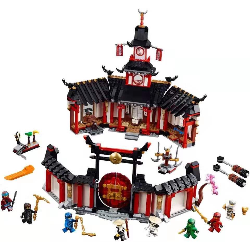 Lắp ghép Mô hình Ninjago Võ Đường Spinjitzu 11165 90015