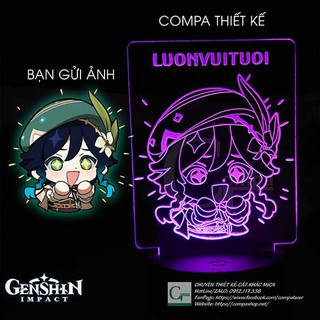 Đèn Ngủ Genshin Impact Venti Chibi Type 02