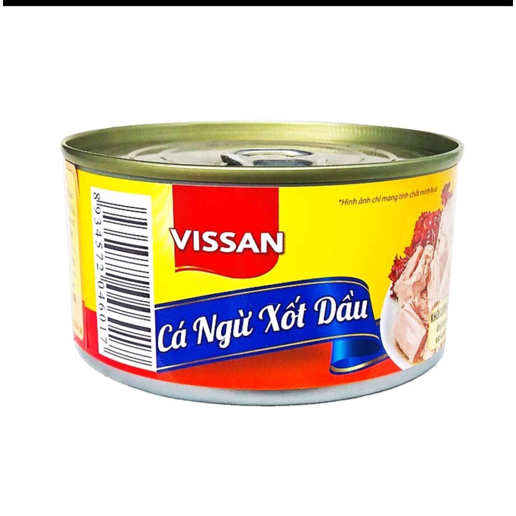 Cá Ngừ Sốt Dầu Vissan 170g(  Date 2024)