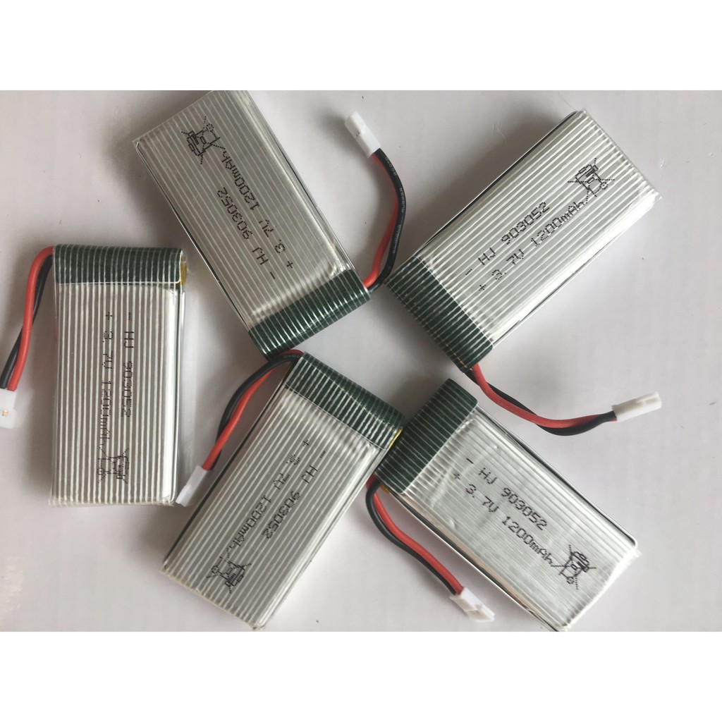 Pin máy bay điều khiển từ xa 3.7V1200mah xe đồ chơi flycam