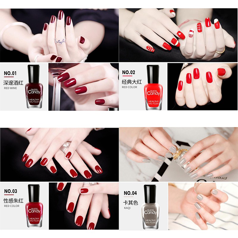 Sơn móng tay lột candy nail polish nhiều màu 8ml-SMT002