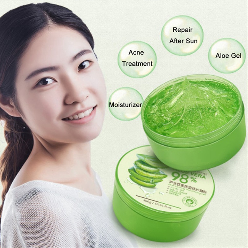 300g Natural Aloe Vera Face Creams / Skin Care Moisturizing Acne Treatment Gel / Natural Oil-control Skin Repairing Face Cream