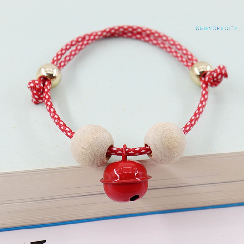 Vòng Cổ Chống Bọ Chét Có Chuông Họa Tiết Chấm Bi Có Thể Điều Chỉnh Dành Cho Thú Cưng