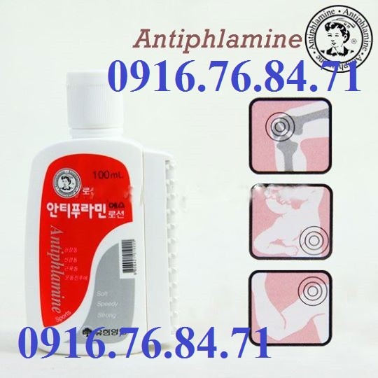 Dầu nóng xoa bóp Antiphlamine- Hàn Quốc