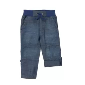 Quần jean bé trai Gymboree Chambray Roll Up Jean (Xanh)