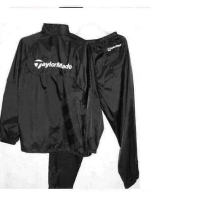 Combo Bộ Áo Mưa Chơi Golf Có Mũ Taylor Made Chống Nước Tuyệt Đối