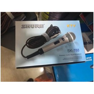 Míc hát karaoke có dây cắm âm ly loại xịn