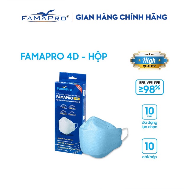 [ĐỒNG GIÁ 9K-19K-29K] Khẩu trang y tế kháng khuẩn Famapro