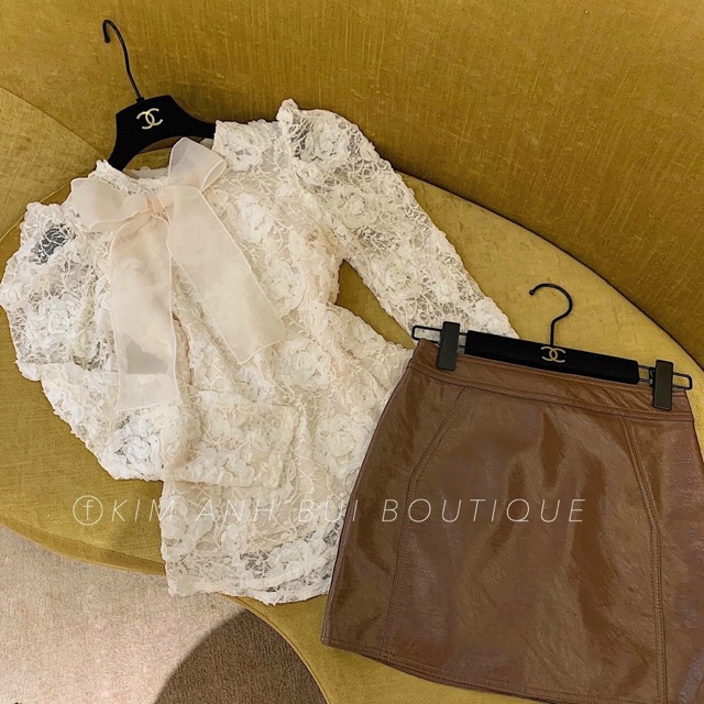 SET ÁO REN + CHÂN VÁY DA CHUẨN | BigBuy360 - bigbuy360.vn