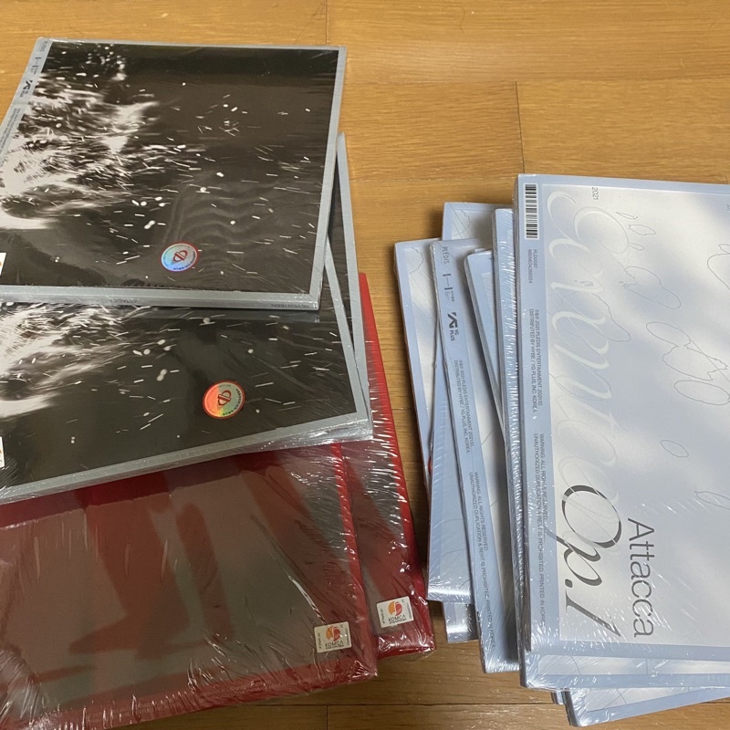 Tranh ảnh Attacca Seventeen nguyên seal chưa bóc