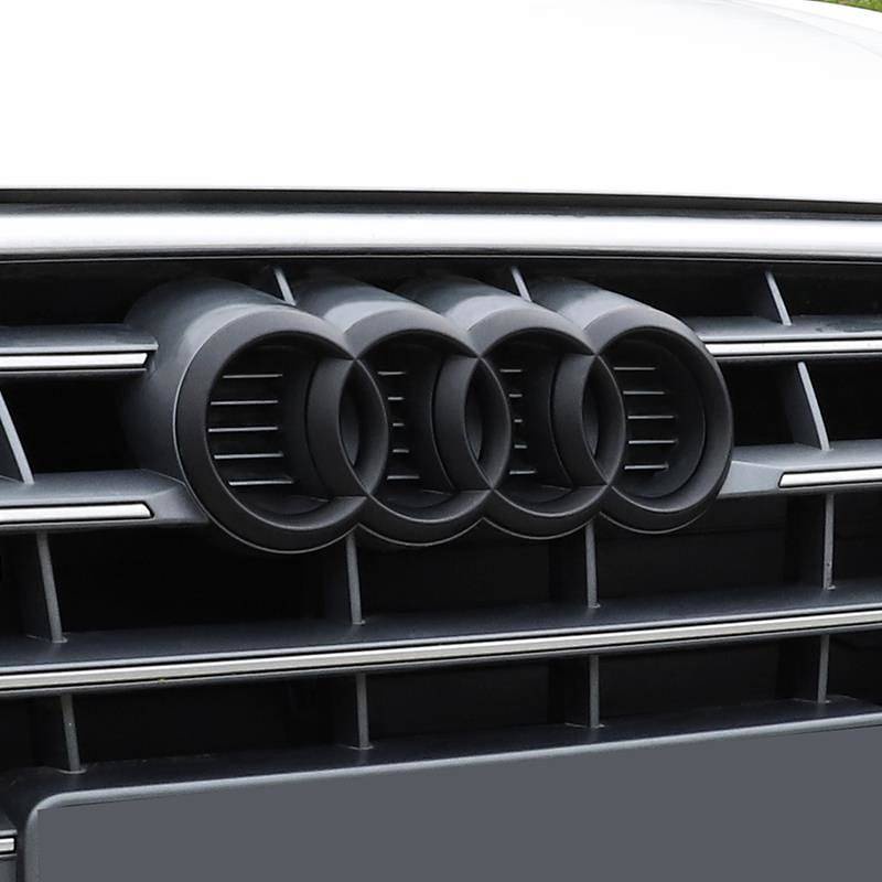 Miếng Dán Logo Màu Đen Trang Trí Xe Hơi Audi A3 / A4L / A5 / A6L / A7 / Audi