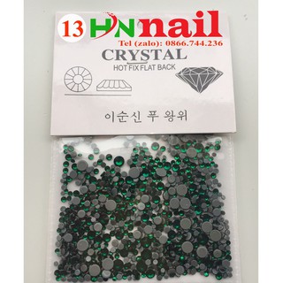Đá mix chân keo màu 13 trang trí móng làm nail