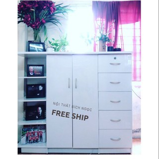 . [ SIÊU KHUYẾN MÃI ]. Tủ nhựa đài loan 125*130. Nội Thất Bích Ngọc .