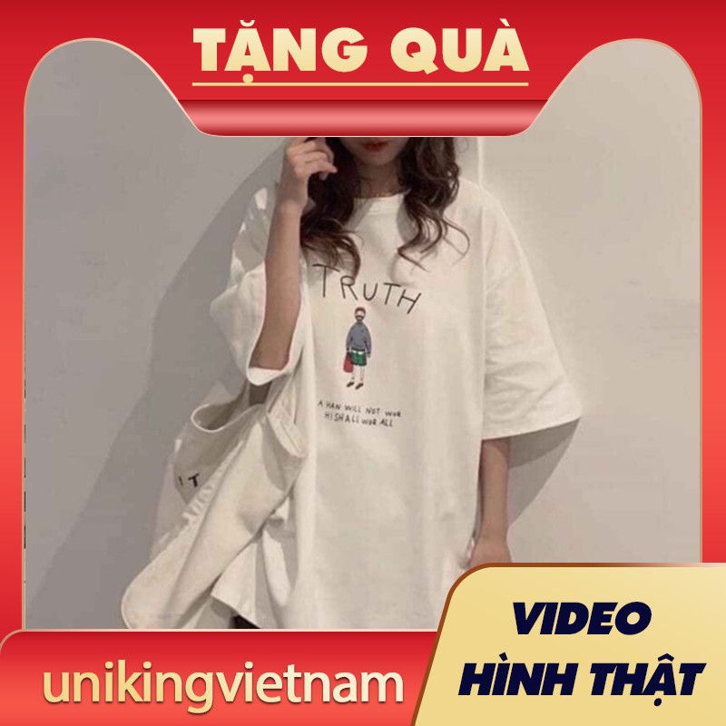 [ẢNH THẬT] Áo thun tay lỡ in hình người kute 💘FREESHIP💘HOÀN XU EXTRA💘Unisex💘Freesize