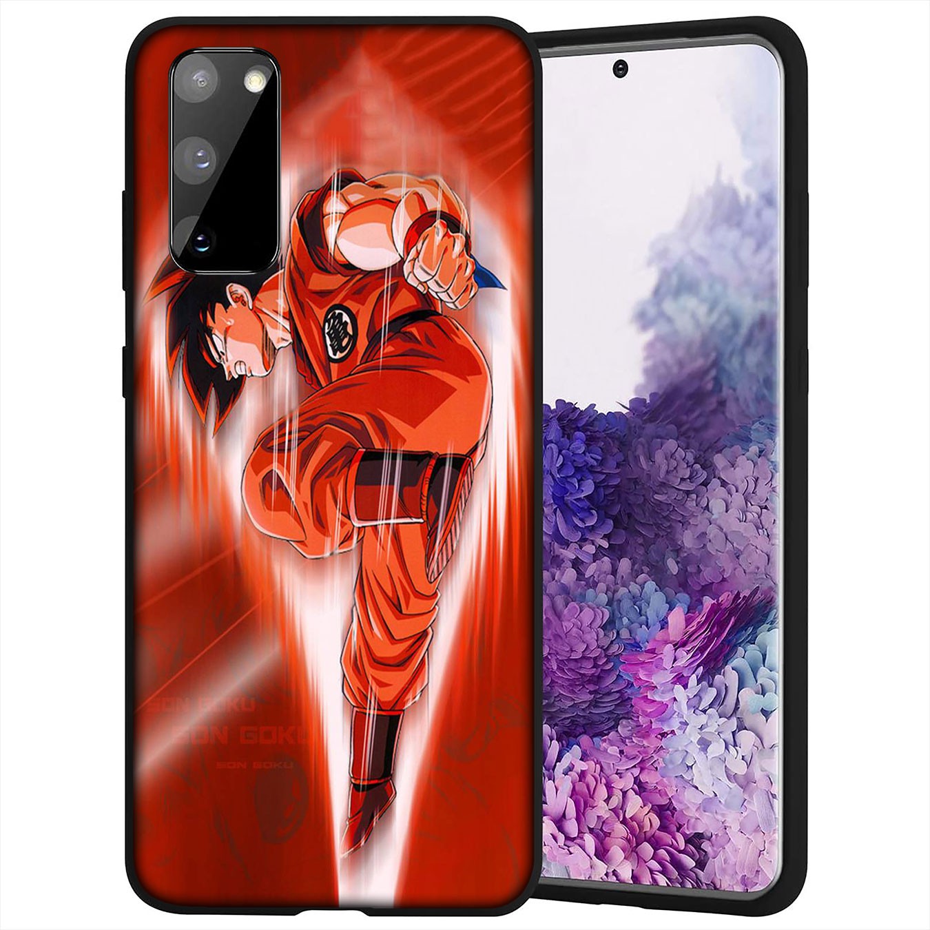 Samsung Galaxy A9 A8 A7 A6 Plus J8 2018 + A21S A70 M20 A6+ A8+ 6Plus Casing Soft Silicone Dragon Ball  goku DragonBall Z Phone Case