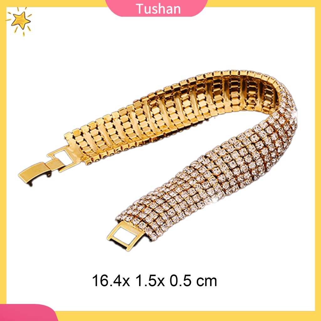 Vòng tay nữ đính đá phong cách người tush sang trọng