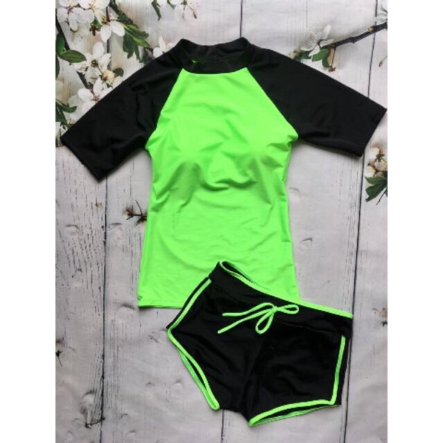 Đồ bơi thể thao full màu ( xanh, đỏ, vàng, tím, ...)