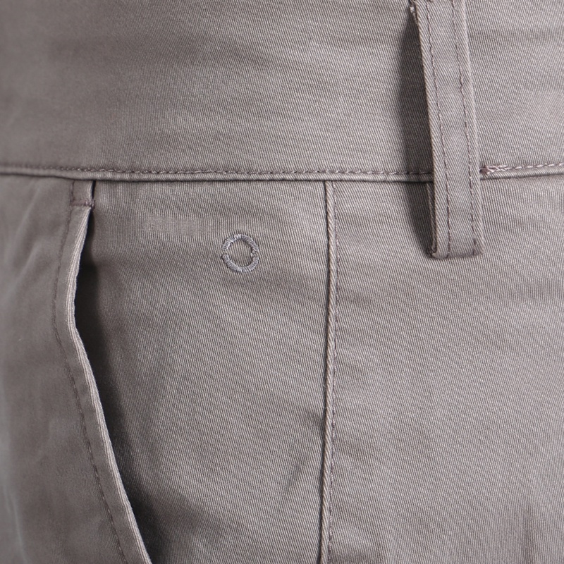 Quần short Nam Owen Cotton Slim Fit Ghi - SK220259