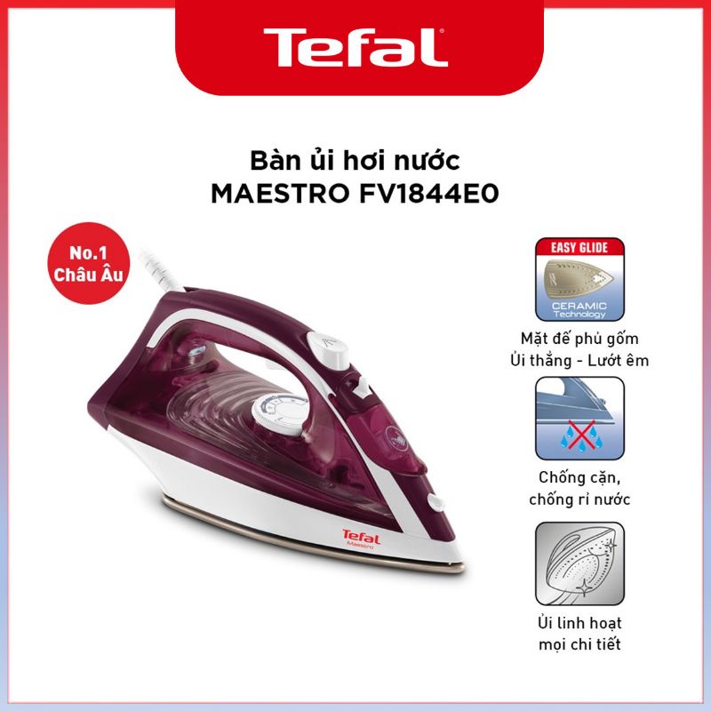 Bàn ủi hơi nước Tefal FV1844E0