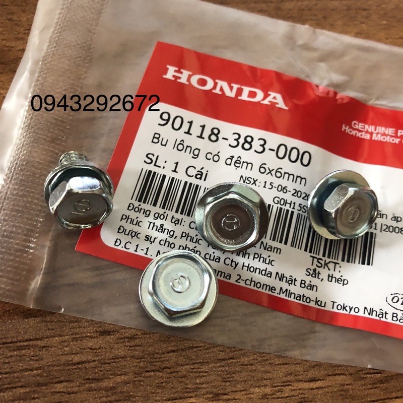 Bộ ốc bắt hộp xích honda (4 con)