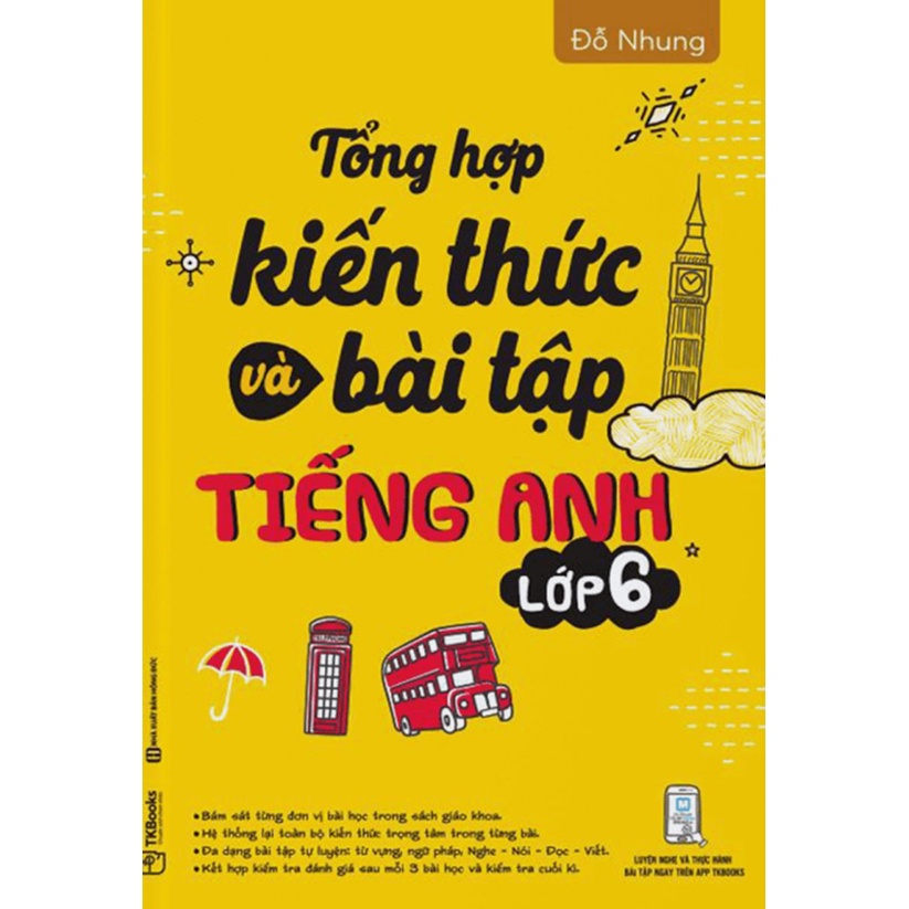 Sách - Tổng Hợp Kiến Thức Và Bài Tập Tiếng Anh 6