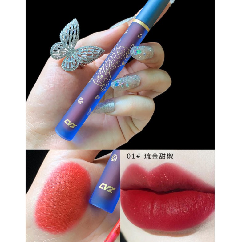 [Hàng mới về] Bộ Son Môi Cvz 4 Màu Tùy Chọn Chống Nước Dưỡng Ẩm Tiện Dụng | BigBuy360 - bigbuy360.vn