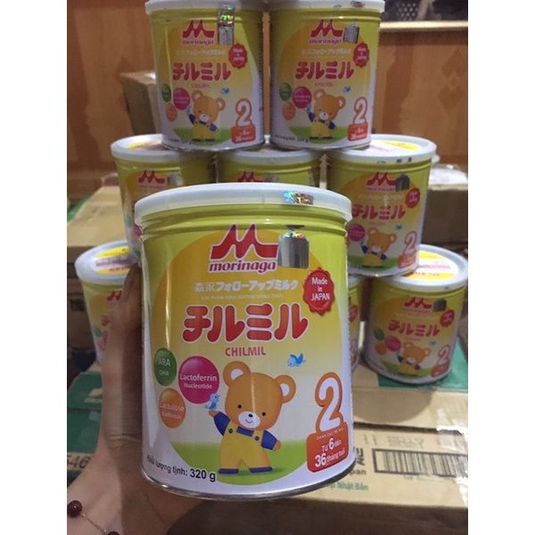 Sữa morinaga số 2 hộp 850g hạn tháng 7/2024