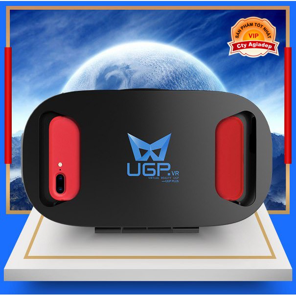Kính thực tế ảo VR 3D hàng hiệu UGP U8 Kèm tay điều khiển - Âm thanh hình ảnh chất - Sống động như thật