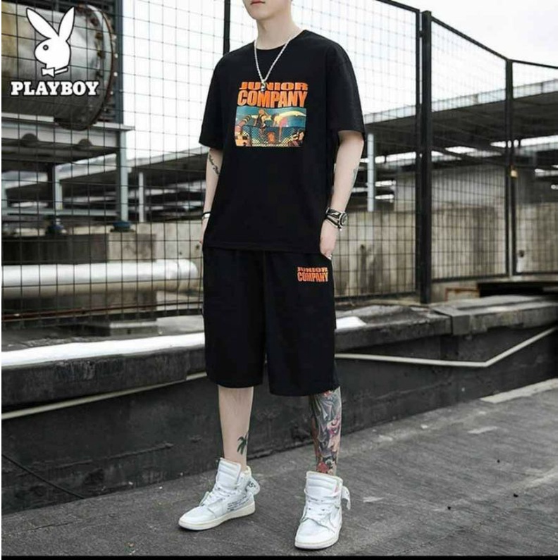 Đồ bộ hè nam in hình mặt hề cực chất 2023