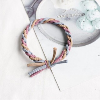 Cột tóc handmade thắt dây nhiều màu