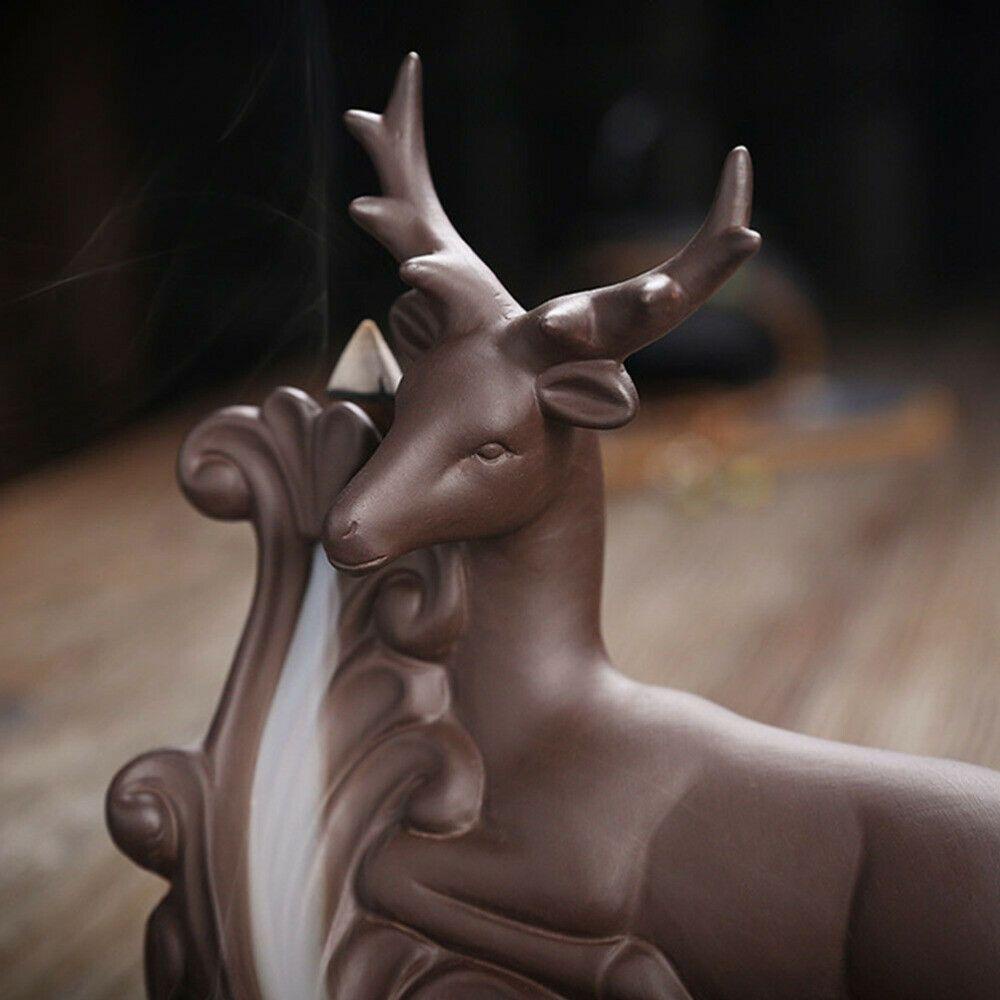 SUENIN Đế Đốt Trầm Hương Bằng Sứ Thiết Kế Độc Đáo Dùng Trang Trí Giá Đỡ