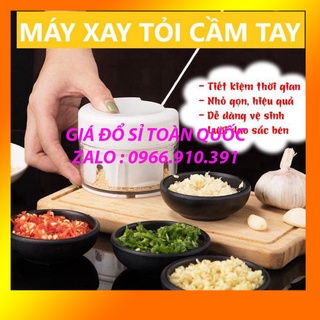 Máy xay tỏi mini đa năng cầm tay