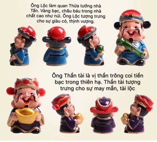 [HCM]Bộ Tượng 5 Ông Thần Tài