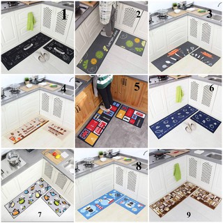 Bộ thảm bếp trang trí các mẫu mới nhất loại đẹp, hoa văn độc quyền.