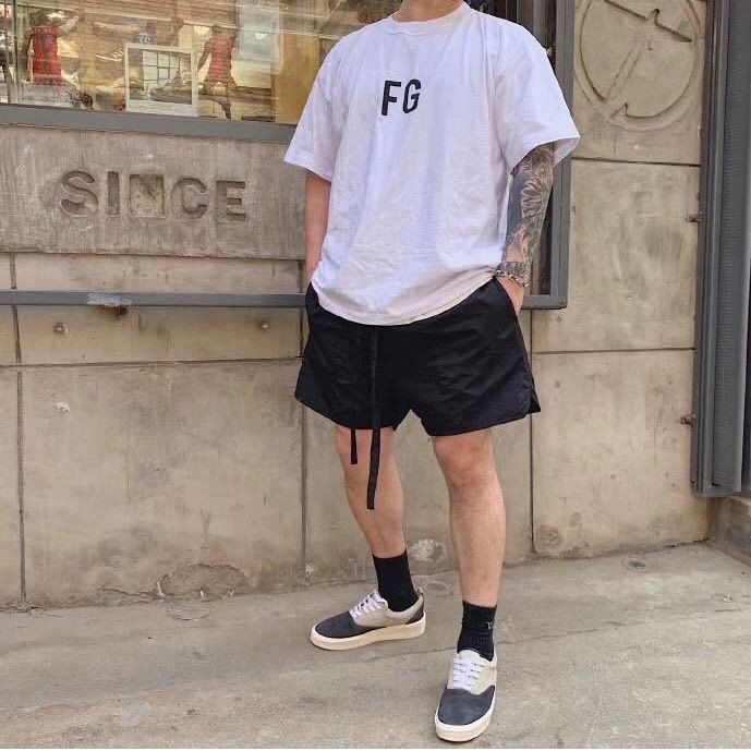 ⚡️[Hight Quality] - Quần short FOG Fear of God nylon sixth collection cao cấp full tag túi, quần FG Main Training Shorts