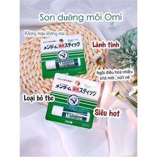 SON DƯỠNG MÔI OMI MENTURM