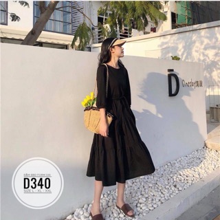 Bigsize đầm bbd form dài d340
