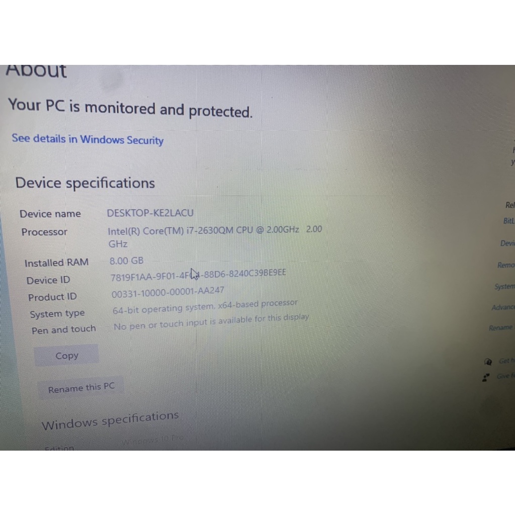 Laptop Dell Inspiron N4050