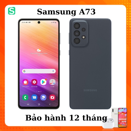 Điện thoại Samsung Galaxy A73 5G (8GB/128GB) Hàng chính hãng đầy đủ phụ kiện - Bảo hành 12 tháng trên toàn quốc