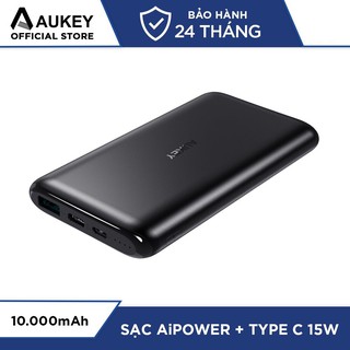 Pin sạc dự phòng 10000mah aukey pb-xn10 aipower - hàng chính hãng