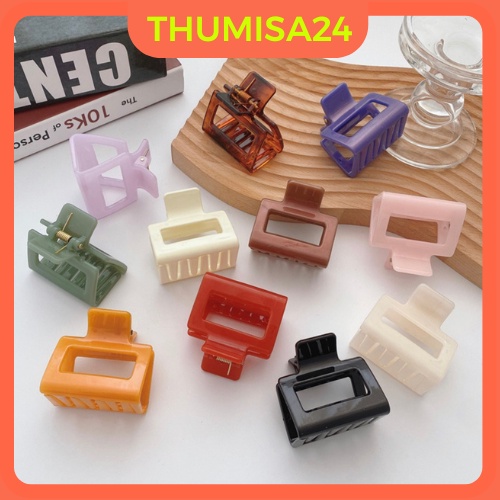 Kẹp Tóc Gấp Tóc Thiết Kế Đơn Giản Phong Cách Retro Hàn Quốc