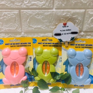 Nhiệt kế đo nhiệt độ nước tắm hình ếch cho bé Dolphin