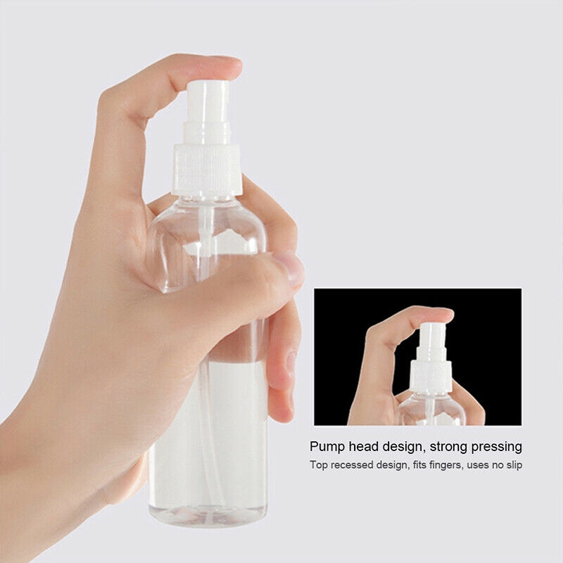 [Hàng mới về] Chai xịt rỗng dùng đựng mỹ phẩm tiện dụng khi đi du lịch 100ml