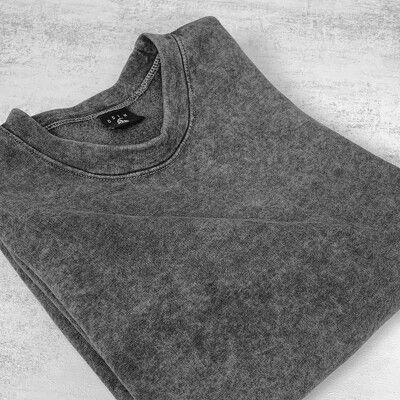 Áo Sweater Oversize Odin Acid, Áo nỉ dài tay Wash Unisex ODIN CLOTHING | BigBuy360 - bigbuy360.vn