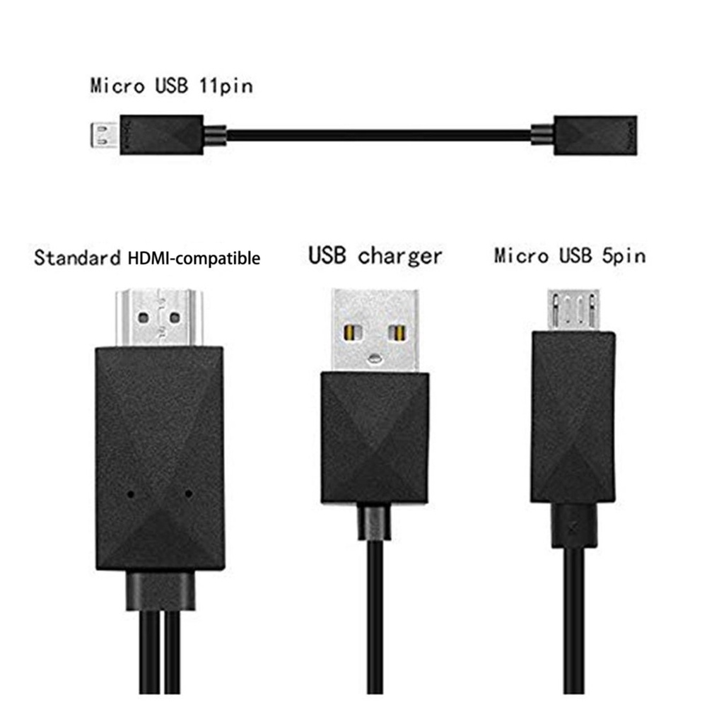 Đầu Chuyển Đổi Từ Mhl Micro Usb Sang Hdmi 1080p Tv Cho Điện Thoại Android